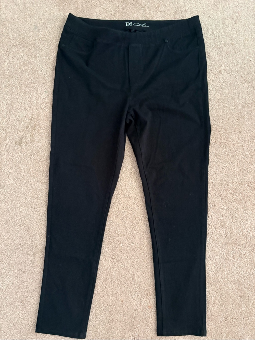 Diane Gilman Black Jeggings